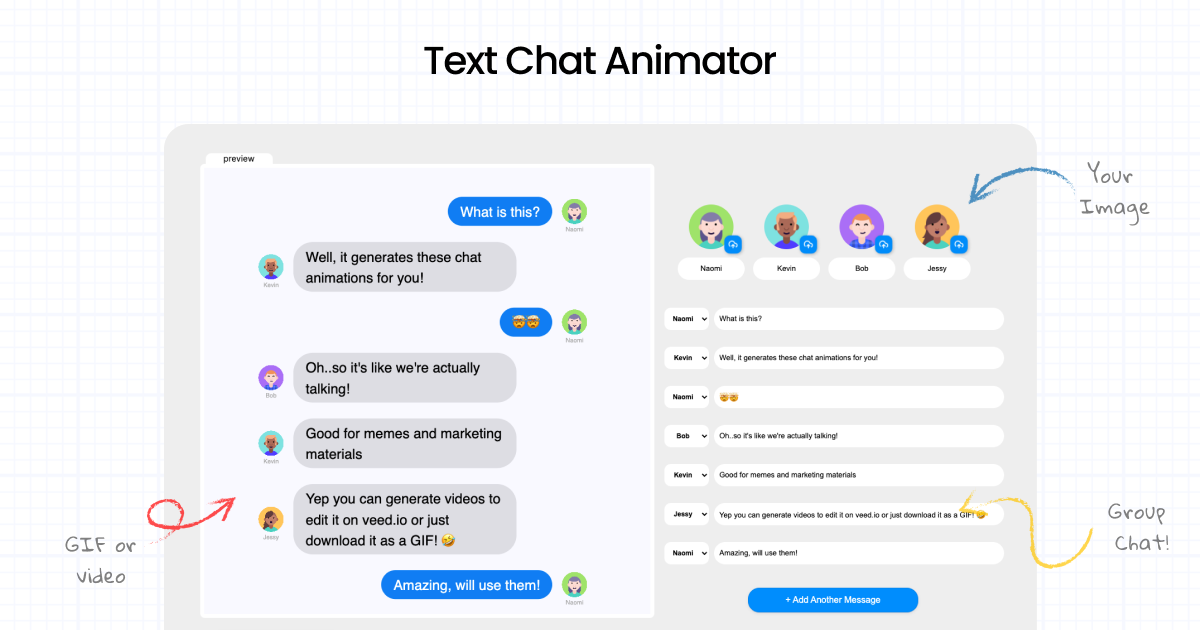 Thumbnail of Text Chat Animator